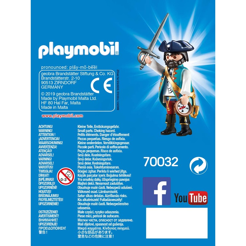 Playmobil 70032 Playmo-Friends Pirate Toy, Nylon/A