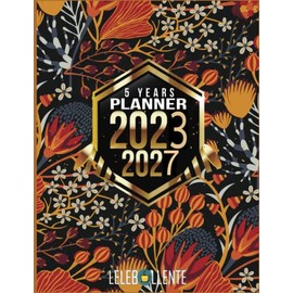 5 Years Monthly Schedule Planner 2023-2027: Five Year Monthly Calendar Planner Monthly Schedule Organiser - Agenda Planner and Appointment Notebook For The Next Five Years