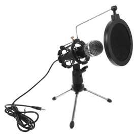 SEWACC USB Condenser Microphone Recording Kit for Desktop High Fidelity Sound Simple Setup for Gaming Singing Streaming and Podcasting Versatile Audio Kit with USB Adapters