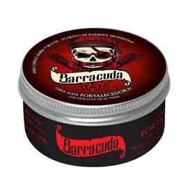 Barracuda Cera para el Cabello Mate, Fortalecedora 60g, Acabado Profesional, Extracto de Té Verde