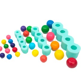 Gum ball Candy silicone mold, Set of 3 gum ball mold candy mold, realistic bubble gum mold