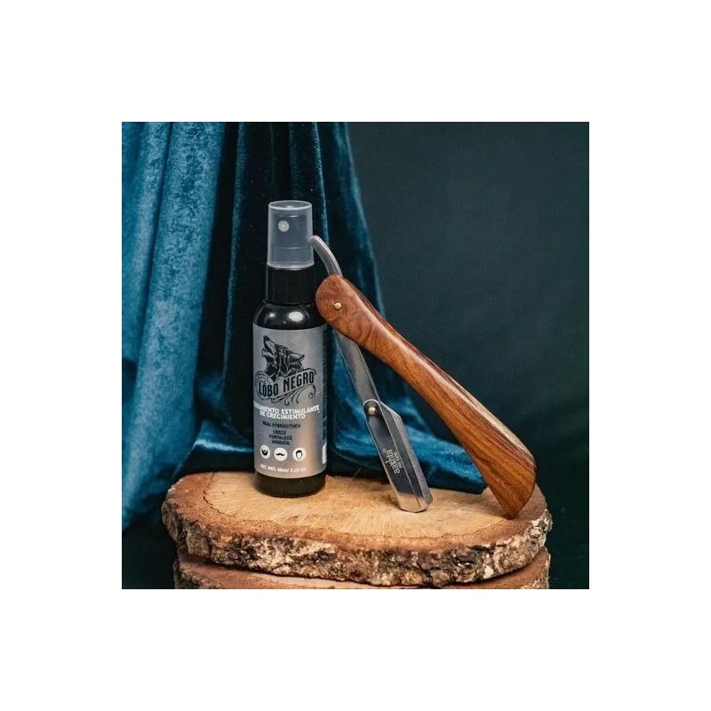 Tratamiento Crecimiento Cabello Y Barba 60 Ml Lobo Negro