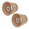2PCS Fabric Lampshade Simple Lamp Shade for E14 Screw Candlestick