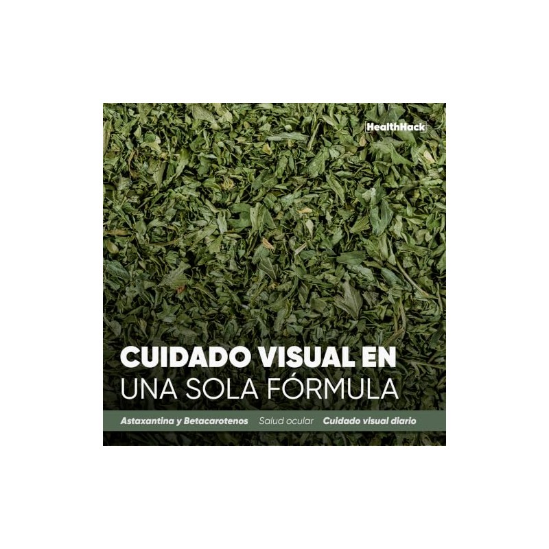 Eagle Vsion con Luteína, Zeaxantina, Vitamina E Zanahoria Health Hack