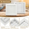 PATIKIL 10" x 10" Aluminum Return Grille, Air Supply Vent