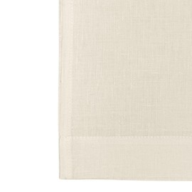 Cuore di lino - Lightweight Pure Linen Bath Towel, 100% Made in Italy, Modern, Cream White (100 x 160 cm)