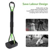 Foldable Dog Pooper Scoop Multipurpose Large Capacity Long Handle Pet