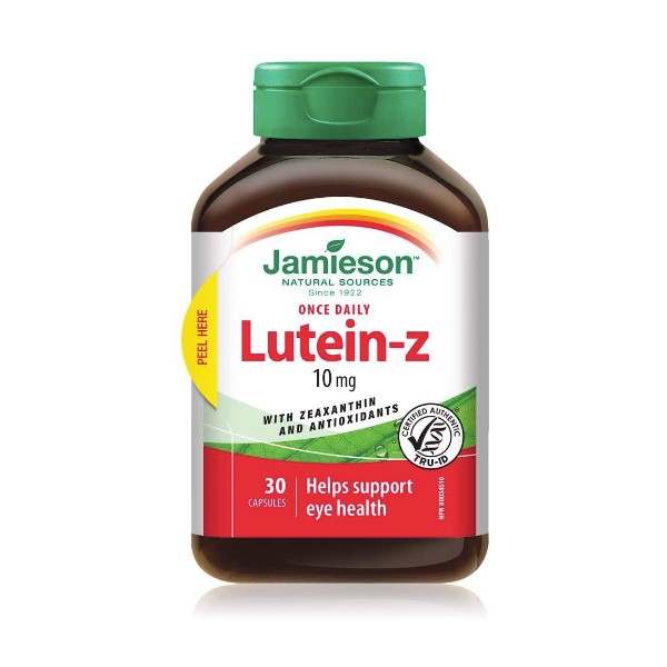 Lutein Z-30 capsules Brand: Jamieson Laboratories by Jamieson Laboratories