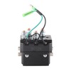 Haosie Winch Solenoid Relay Contactor, 12V 250A Solenoid Relay for