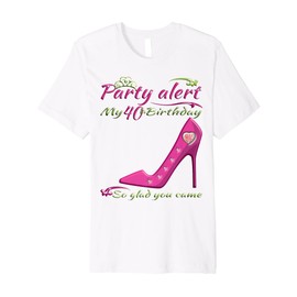 It's My 40th Birthday Women and Girl Sign My Shirt Bday Premium T-Shirt