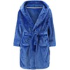 ECGK Boys Robe Kids Fleece Robe Hooded Soft Warm Bathrobes