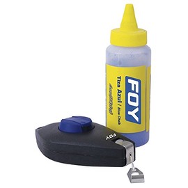 Foy 142611 Juego de tiralíneas plástico 30 m, con tiza, 2 piezas