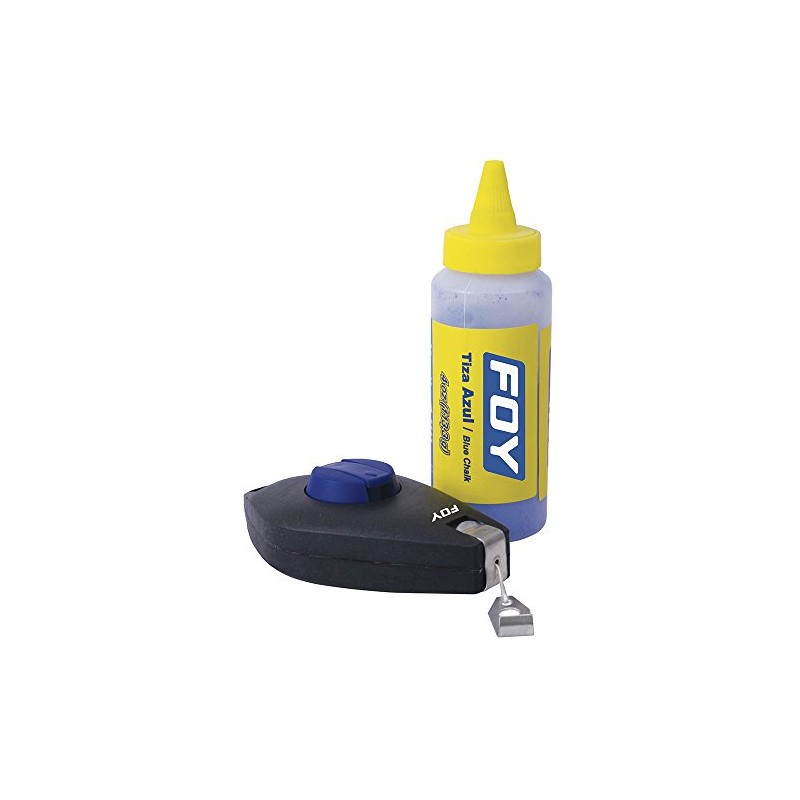Foy 142611 Juego de tiralíneas plástico 30 m, con tiza,
