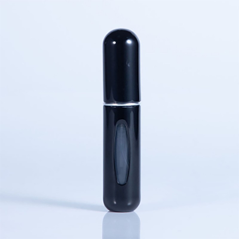 6pcs Refillable Perfume Atomizer Visible Leakproof Metal Empty Spray Bottle