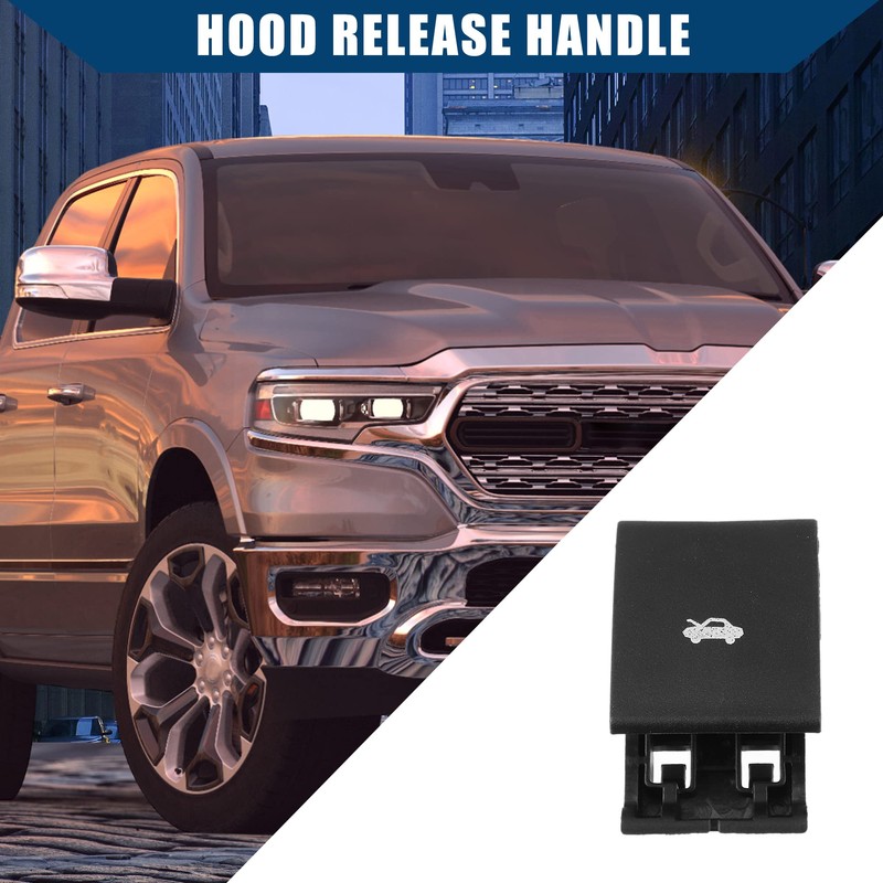 Hihaha 68085761AA / Front/Hood Release Handle for Ram 1500 2011-2018