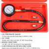 JIFETOR Oil Pressure Tester Kit, Professional Engine Diagnostic Red Case