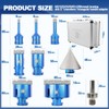 Diamond Core Drill Bit Set - BRSCHNITT 1/4" 5/16" 3/8"