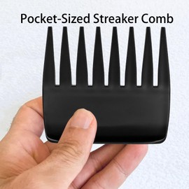 Mens Beard Comb Black