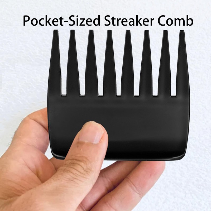 Mens Beard Comb Black