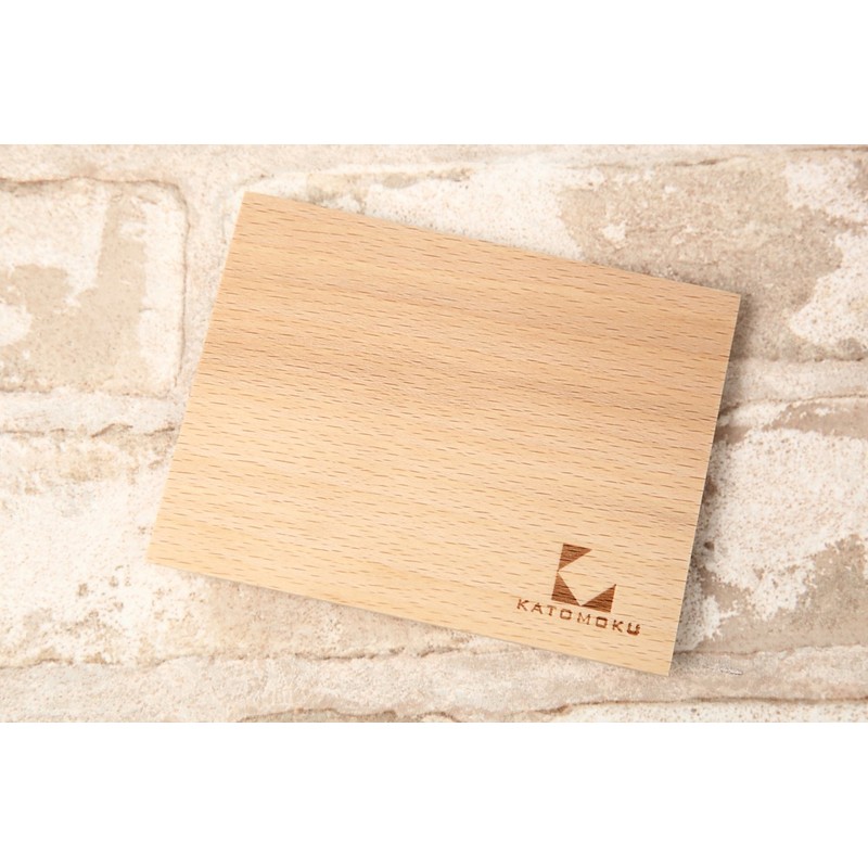 katomoku Solid Wood Single Drawer and Natural Leather by Luxury