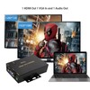 JideTech 1080P VGA to HDMI Converter with 3.5mm Audio Port