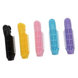 Beavorty 5pcs Hair Rollers for Hair Curling for Wavy Styles Easy to Use and Portable for Home Travel