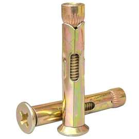 10 PCS Metal Expansion Bolts – Flat Head Cross Drive Design (M12 x 70mm)