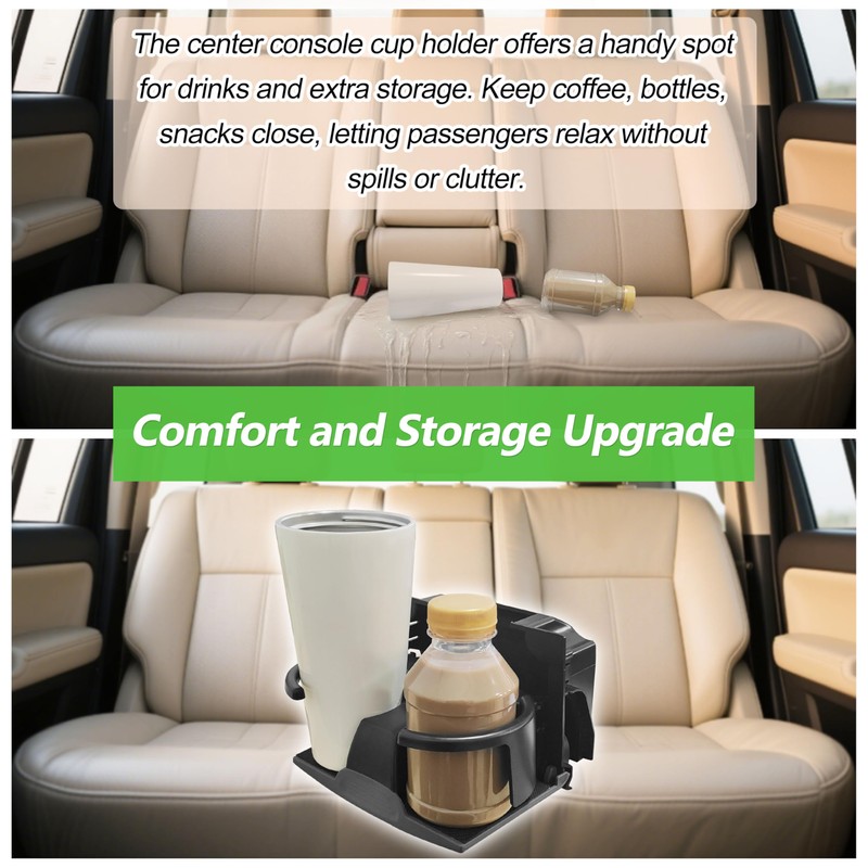 Cup Holder Fits for Pathfinder 2005-2012, Xterra 2005-2015, Frontier 2005-2019