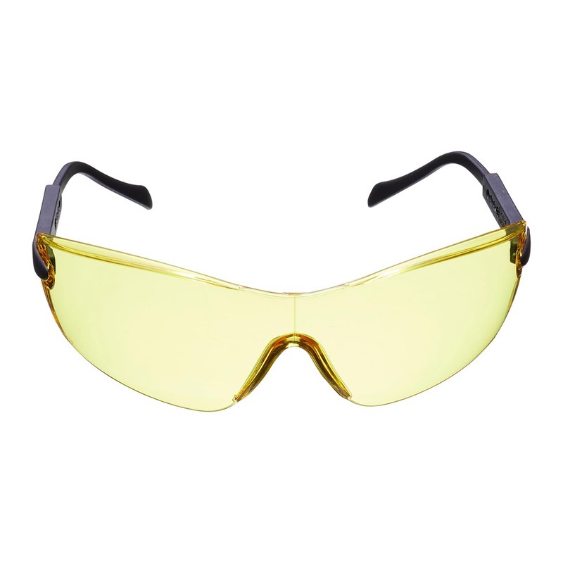 Blackrock Yellow Curved Safety Spec with Arm Adjust
