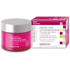 Andalou Naturals- Exfoliante labial perfeccionador de azúcar 1000 ROSES®