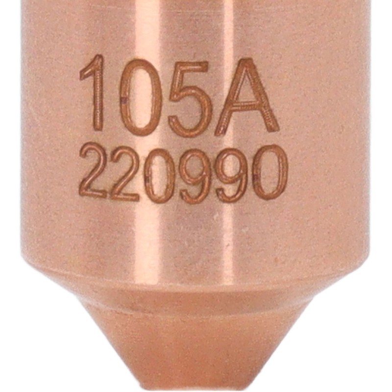 5 Pcs 220990 Nozzle Tip Brass Plasma Cutting Torch Nozzle