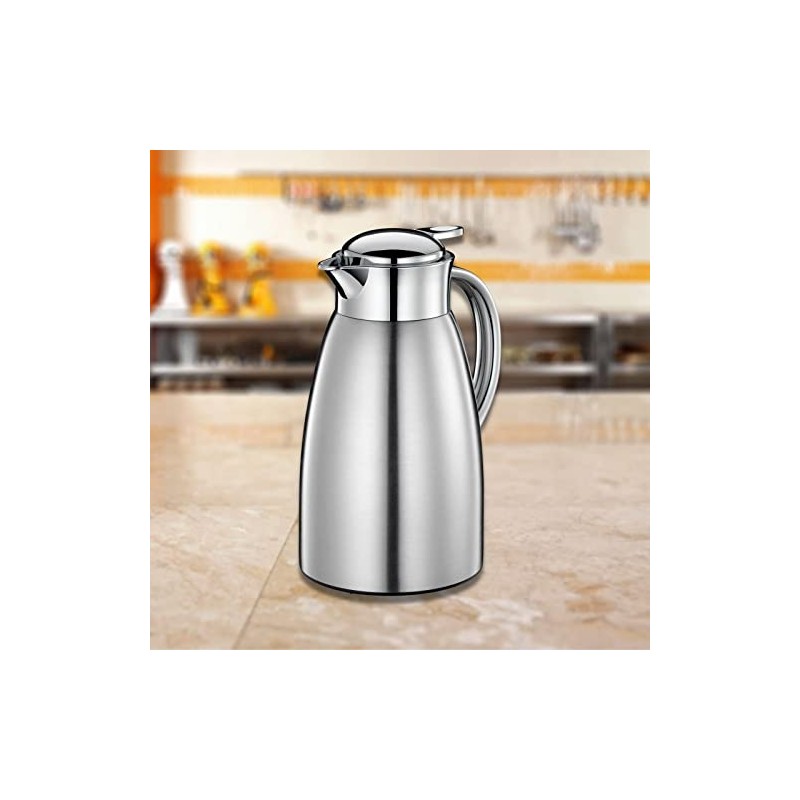 Cilio Triest Stainless Steel Double Wall Insulated Beverage Server, 51