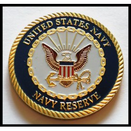 Navy Reserve #1196 Military Honor Challenge Coin Award