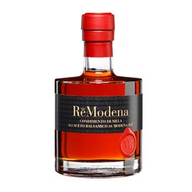 ReModena Organic Apple Balsamic | Dressing Made with Balsamic Vinegar of Modena, Italy | Traditional Aged in Oak Barrels | Natural Concentrated and Cooked Grape Must with Apple Juice Vinegar