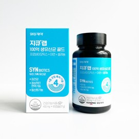 GQ Lab 10 Billion Live Lactobacillus Gold 500mg x 60 Capsules (Renewal Product)- / 지큐랩 100억 생유산균 골드 500mg x 60캡슐 (리뉴얼제품)-