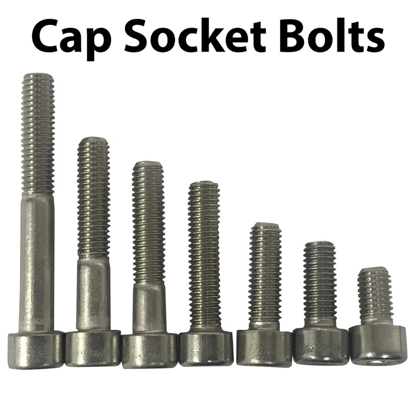 M4 x 60mm Socket Cap Bolts Made of Marine Grade