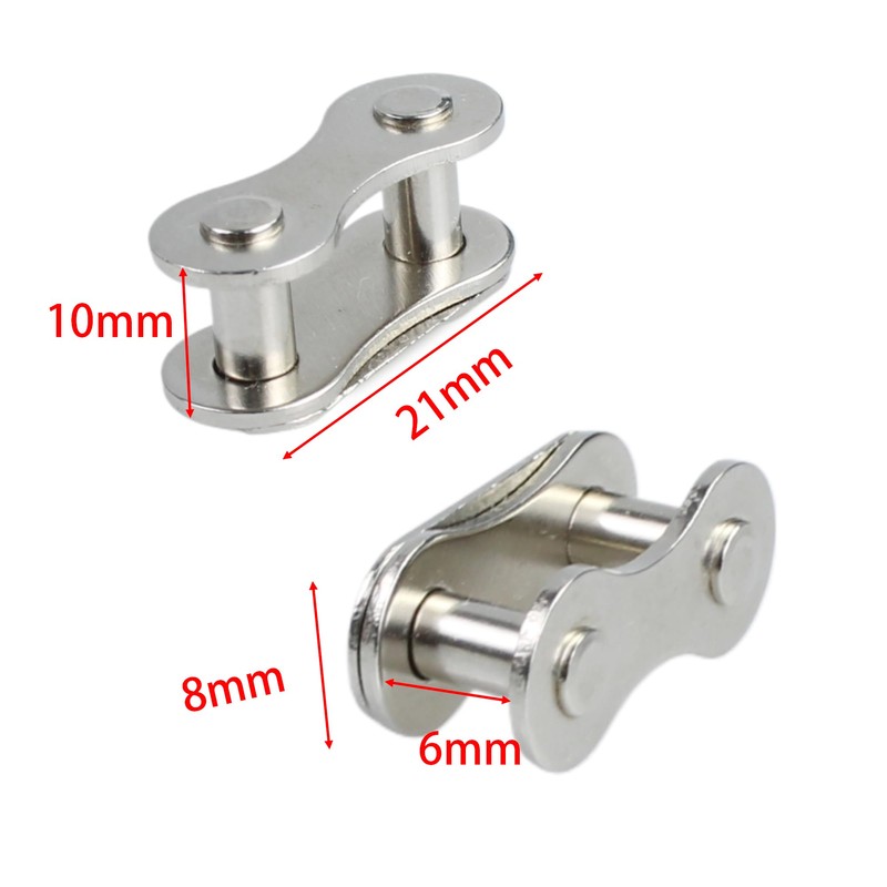 Runseaway 6 Pairs Single Speed Removable Quick Split Chain Link,