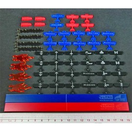 LITKO WW1 Flight Token Set Compatible with Wings of Glory