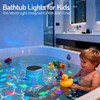 Waterproof Bathtub Light for Kids, Solar Powered Fish Bath Lights