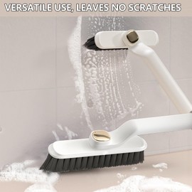 SNONESIY Joint Brush 360 Rotating Cleaning Brush Hard Bristles Corner Cleaning Brush Split Cleaning Brush Hard Bristles Corner Cleaning Brush Joint Cleaning Brush with Hard Bristles