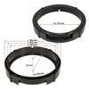 tomzz Audio 2849-001 Speaker Rings Adapter Brackets Compatible with Seat