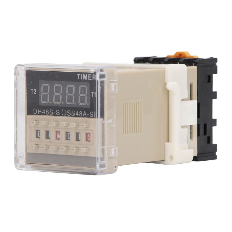 Time Relay 0.1s To 99h Adjustable Digital Cycle Delay Timer