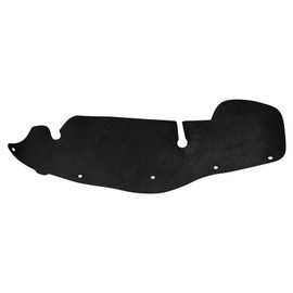 TRQ Front Right Fender Splash Shield Black Passenger Side Compatible with 1998-2011 Ford Ranger FO1251144
