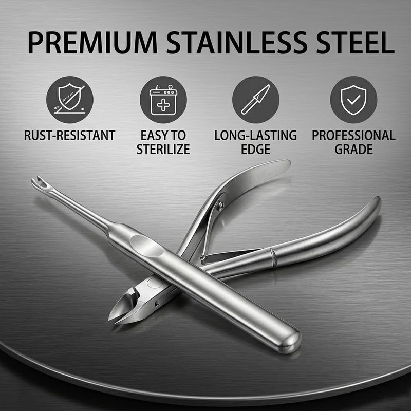 TSUOUKL Precision Cuticle Nippers, Not Like Other Pliers for Dead