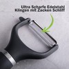 ZOLMER Premium Peeler Set with Smooth and Serrated Blade -