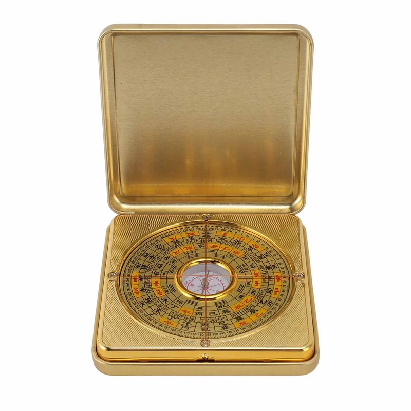 Feng Shui Luo Pan Iron Precise with Flipping Cover Feng