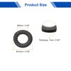 sourcing map 10mm x 5mm x 1mm Metal Flat Washer