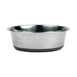 Winchester Pet Sainles Steel Non-Slip Dog Bowl, Large