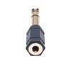Insignia 1/4"-to-3.5mm Mini Headphone Jack Adapter - Black