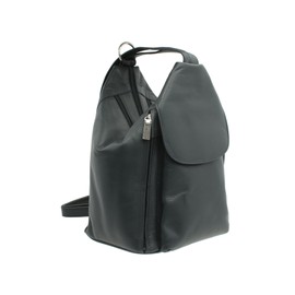 VISCONTI Leather Backpack Style 18357 Navy